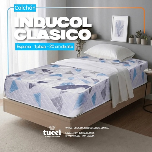 [COL-IND-092-INDUCOL-CL-80x190] Colchón Inducol Clásico