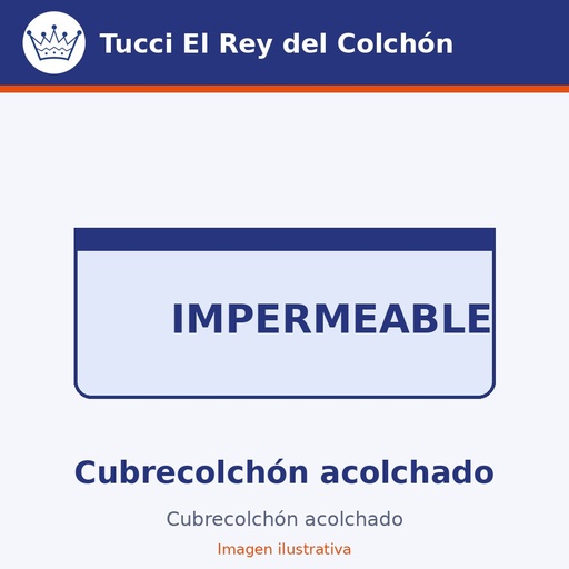 Cubrecolchón acolchado